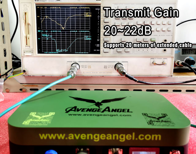 AvengeAngel Big Hulk 2.4G/5.8G Dual-band Signal Booster Antenna Range Extender for DJI Drones,most powerful double Amplifier.IPX68 waterproof,Built-in lithium battery, continuous work for 3 hours