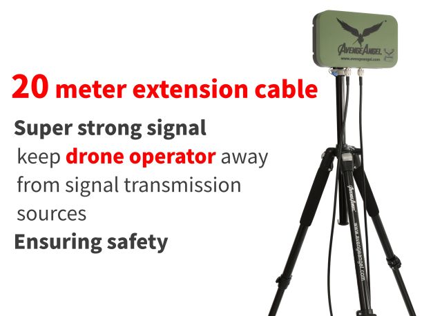AvengeAngel Big Hulk plus 2.4G,5.2G,5.8G Triple-band Signal Booster Antenna Range Extender for DJI Drones,powerful double Amplifier.IPX68 waterproof,Built-in lithium battery, continuous work for 8 hours