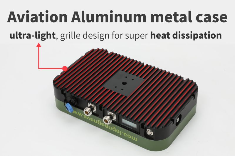 AvengeAngel Big Hulk plus 2.4G,5.2G,5.8G Triple-band Signal Booster Antenna Range Extender for DJI Drones,powerful double Amplifier.IPX68 waterproof,Built-in lithium battery, continuous work for 8 hours