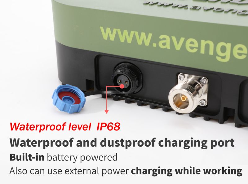 AvengeAngel Big Hulk plus 2.4G,5.2G,5.8G Triple-band Signal Booster Antenna Range Extender for DJI Drones,powerful double Amplifier.IPX68 waterproof,Built-in lithium battery, continuous work for 8 hours