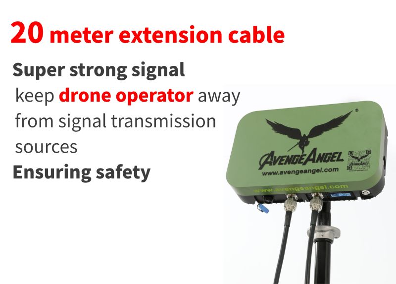 AvengeAngel Big Hulk plus 2.4G,5.2G,5.8G Triple-band Signal Booster Antenna Range Extender for DJI Drones,powerful double Amplifier.IPX68 waterproof,Built-in lithium battery, continuous work for 8 hours