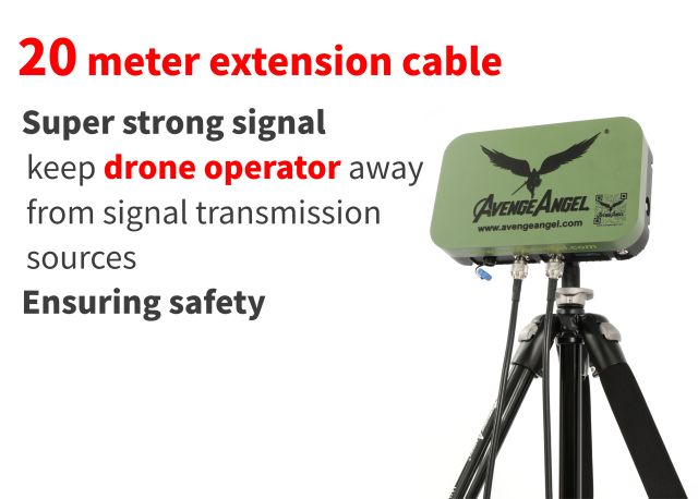 AvengeAngel Big Hulk plus 2.4G,5.2G,5.8G Triple-band Signal Booster Antenna Range Extender for DJI Drones,powerful double Amplifier.IPX68 waterproof,Built-in lithium battery, continuous work for 8 hours