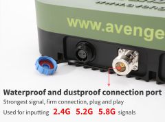 AvengeAngel Big Hulk plus 2.4G,5.2G,5.8G Triple-band Signal Booster Antenna Range Extender for DJI Drones,powerful double Amplifier.IPX68 waterproof,Built-in lithium battery, continuous work for 8 hours