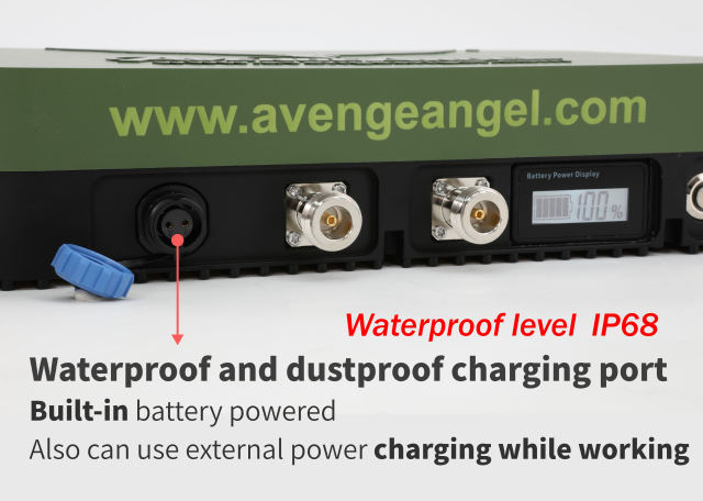 AvengeAngel Big Hulk plus 2.4G,5.2G,5.8G Triple-band Signal Booster Antenna Range Extender for DJI Drones,powerful double Amplifier.IPX68 waterproof,Built-in lithium battery, continuous work for 8 hours