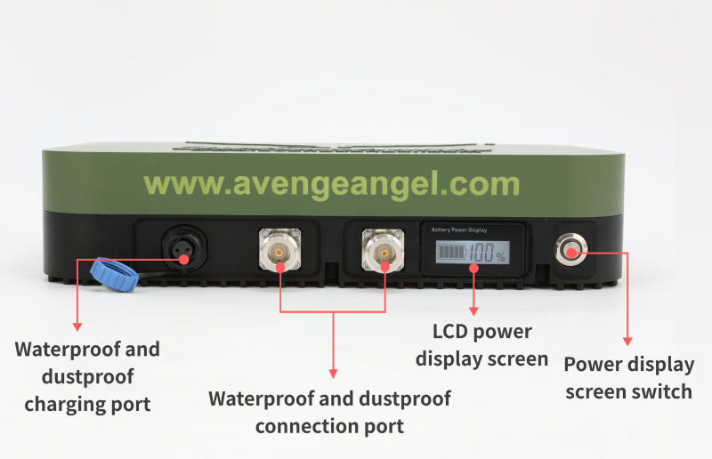 AvengeAngel Big Hulk plus 2.4G,5.2G,5.8G Triple-band Signal Booster Antenna Range Extender for DJI Drones,powerful double Amplifier.IPX68 waterproof,Built-in lithium battery, continuous work for 8 hours