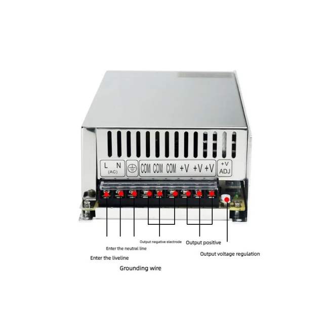 AvengeAngel High power switching power supply S-500W/600W/720W/750W/800W DC 220V to 24V transformer