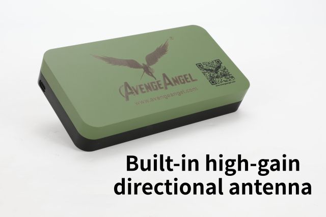 AvengeAngel ANT-MAN 2.4G,5.2G,5.8G Triple-band Signal Booster Antenna Range Extender for DJI Drones,powerful double Amplifier.,Built-in lithium battery,Portable drone Range Extender Antenna,continuous work for 5 hours