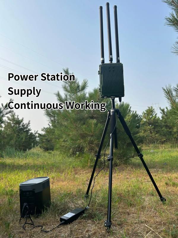 AvengeAngel defender-Triple High Power Omni-directional 3-band,700-1050 Frequency band all jammed ,FPV drone jammer,Internal battery power supply + external power supply version