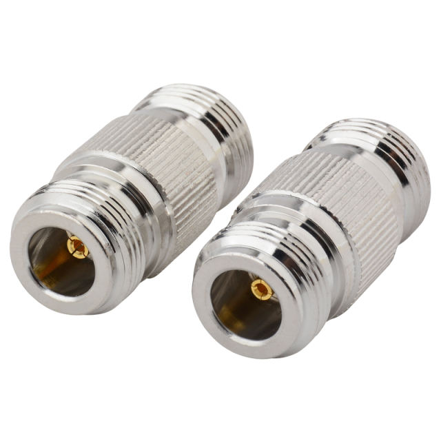 Coaxial cable N-KK connector N female to N female N-type connector(one pair)