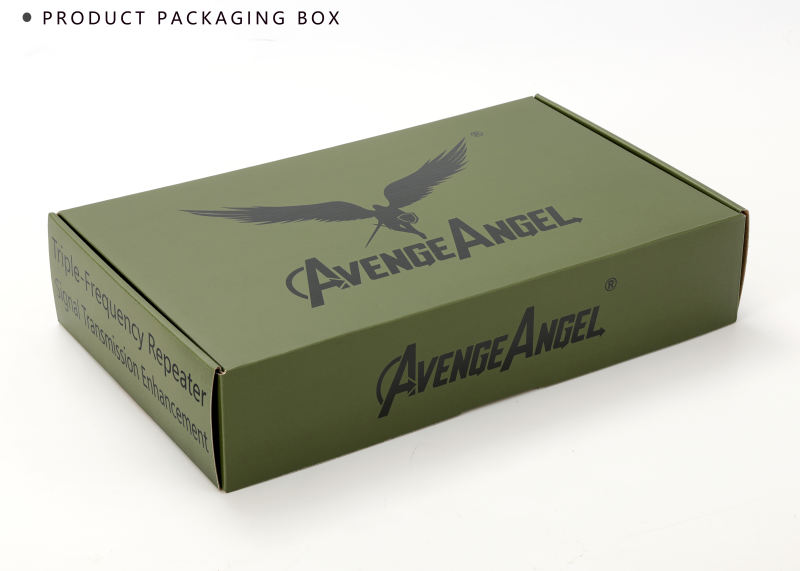 AvengeAngel Big Hulk Repeater compatible with the AvengeAngel Big Hulk plus Antenna,users can use longer cables to remotely control drones through the antenna.3 frequency bands 2.4~2.5GHz, 5.0-5.2GHz and 5.8GHz,up to 40+40m longer cable