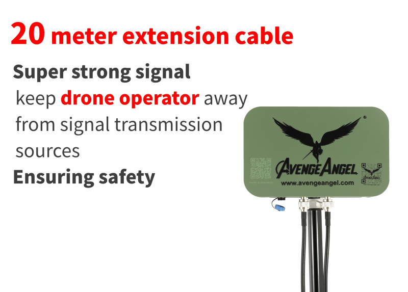 AvengeAngel Big Hulk plus 2.4G,5.2G,5.8G Triple-band Signal Booster Antenna Range Extender for DJI Drones,powerful double Amplifier.IPX68 waterproof,Built-in lithium battery, continuous work for 8 hours