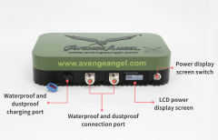 AvengeAngel Big Hulk plus 2.4G,5.2G,5.8G Triple-band Signal Booster Antenna Range Extender for DJI Drones,powerful double Amplifier.IPX68 waterproof,Built-in lithium battery, continuous work for 8 hours
