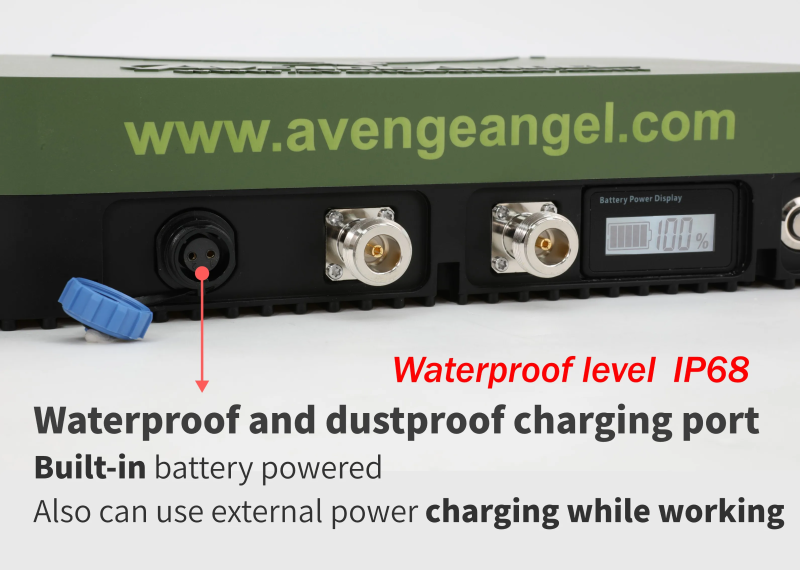 AvengeAngel Big Hulk plus 2.4G,5.2G,5.8G Triple-band Signal Booster Antenna Range Extender for DJI Drones,powerful double Amplifier.IPX68 waterproof,Built-in lithium battery, continuous work for 8 hours