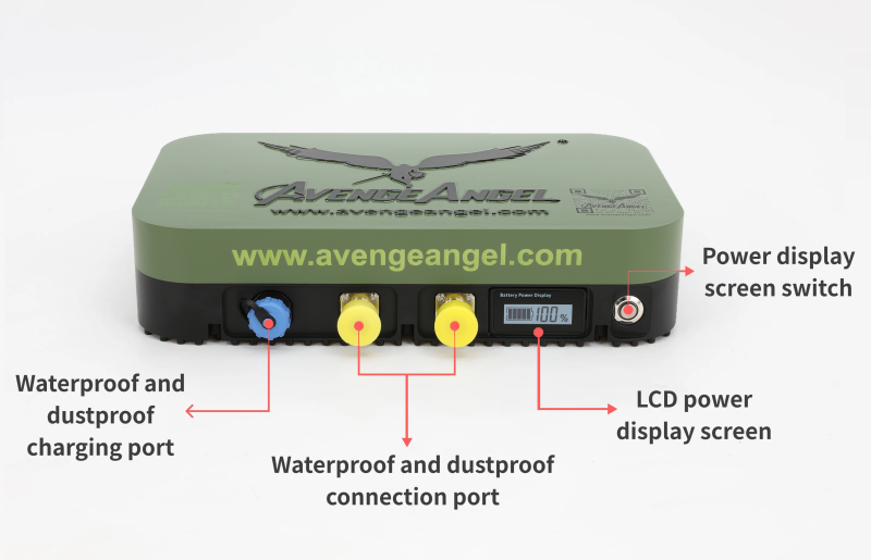 AvengeAngel Big Hulk plus 2.4G,5.2G,5.8G Triple-band Signal Booster Antenna Range Extender for DJI Drones,powerful double Amplifier.IPX68 waterproof,Built-in lithium battery, continuous work for 8 hours