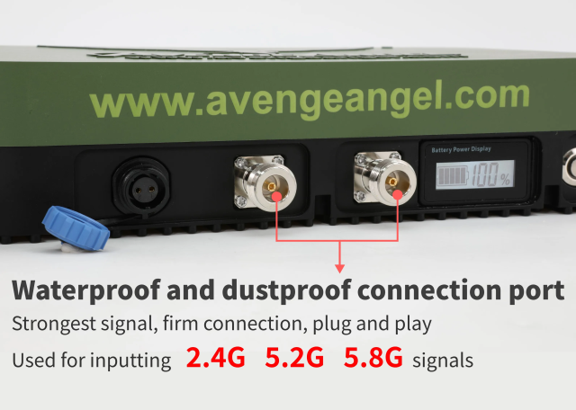 AvengeAngel Big Hulk plus 2.4G,5.2G,5.8G Triple-band Signal Booster Antenna Range Extender for DJI Drones,powerful double Amplifier.IPX68 waterproof,Built-in lithium battery, continuous work for 8 hours