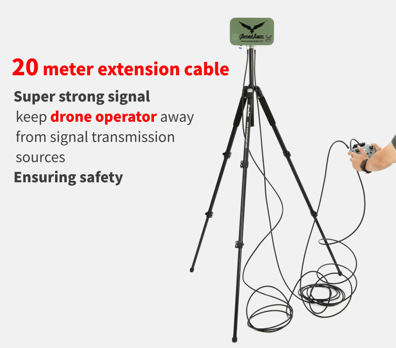 AvengeAngel Big Hulk plus 2.4G,5.2G,5.8G Triple-band Signal Booster Antenna Range Extender for DJI Drones,powerful double Amplifier.IPX68 waterproof,Built-in lithium battery, continuous work for 8 hours