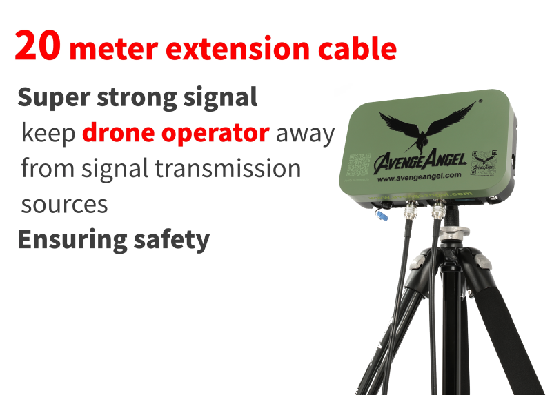 AvengeAngel Big Hulk plus 2.4G,5.2G,5.8G Triple-band Signal Booster Antenna Range Extender for DJI Drones,powerful double Amplifier.IPX68 waterproof,Built-in lithium battery, continuous work for 8 hours
