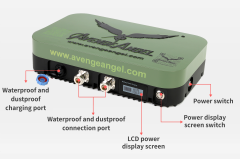 AvengeAngel Big Hulk plus 2.4G,5.2G,5.8G Triple-band Signal Booster Antenna Range Extender for DJI Drones,powerful double Amplifier.IPX68 waterproof,Built-in lithium battery, continuous work for 8 hours