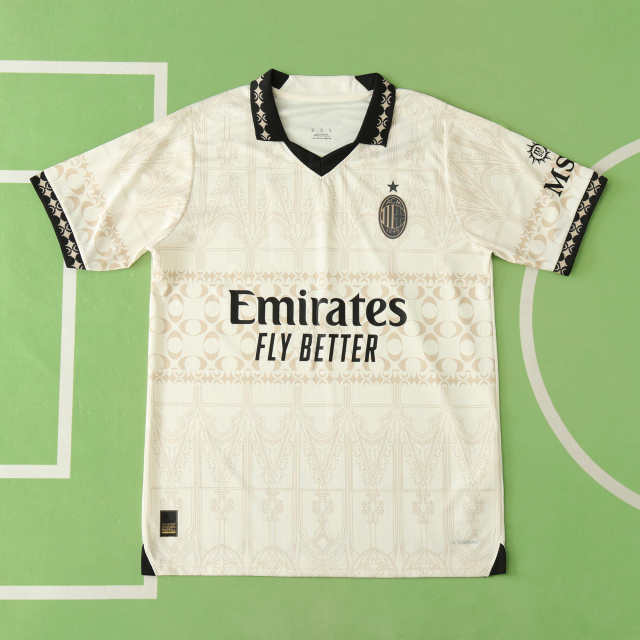 2425 season AC Milan fourth beige Fan version