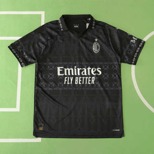 2425 season AC Milan fourth black Fan version