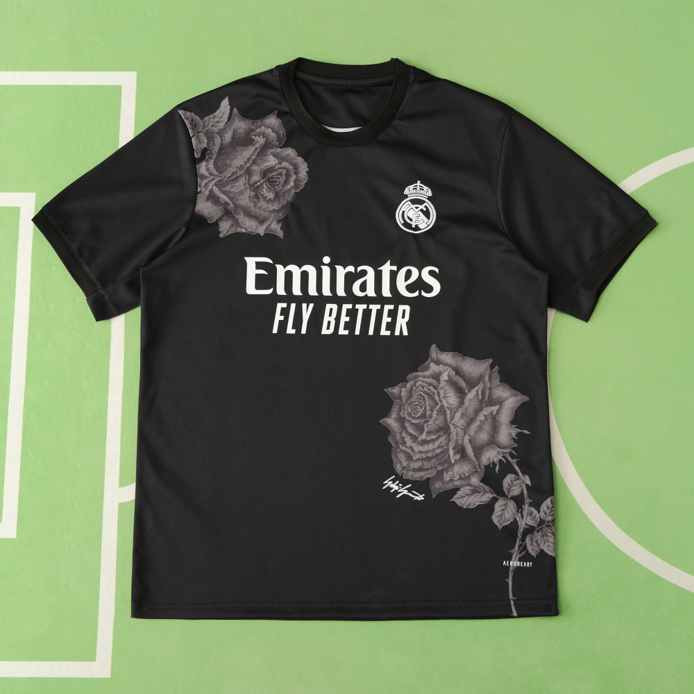2425 season Real Madrid Y-3 black Fan version