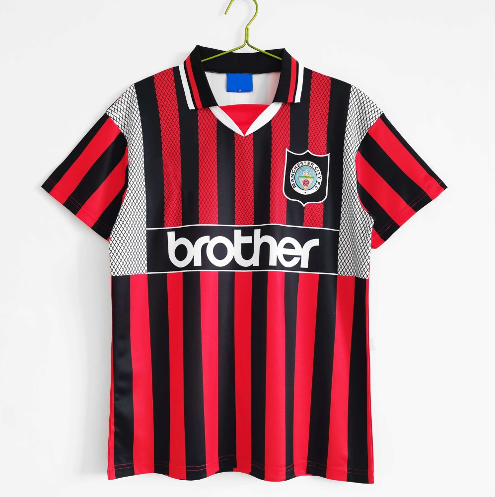 199496 season Manchester City's away game retro