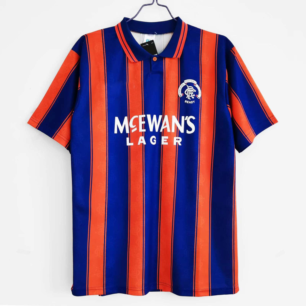 199394 season Rangers away game retro