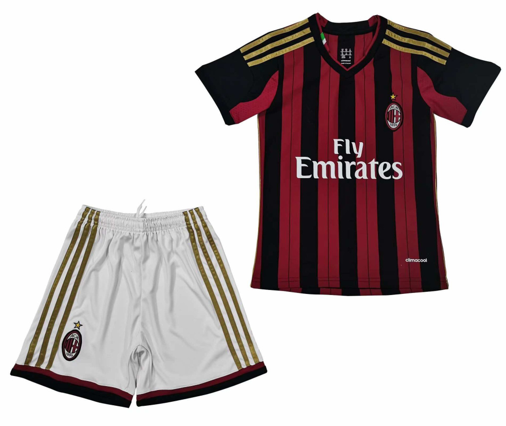 Children's Clothing: 2013-14 AC Milan Home retro