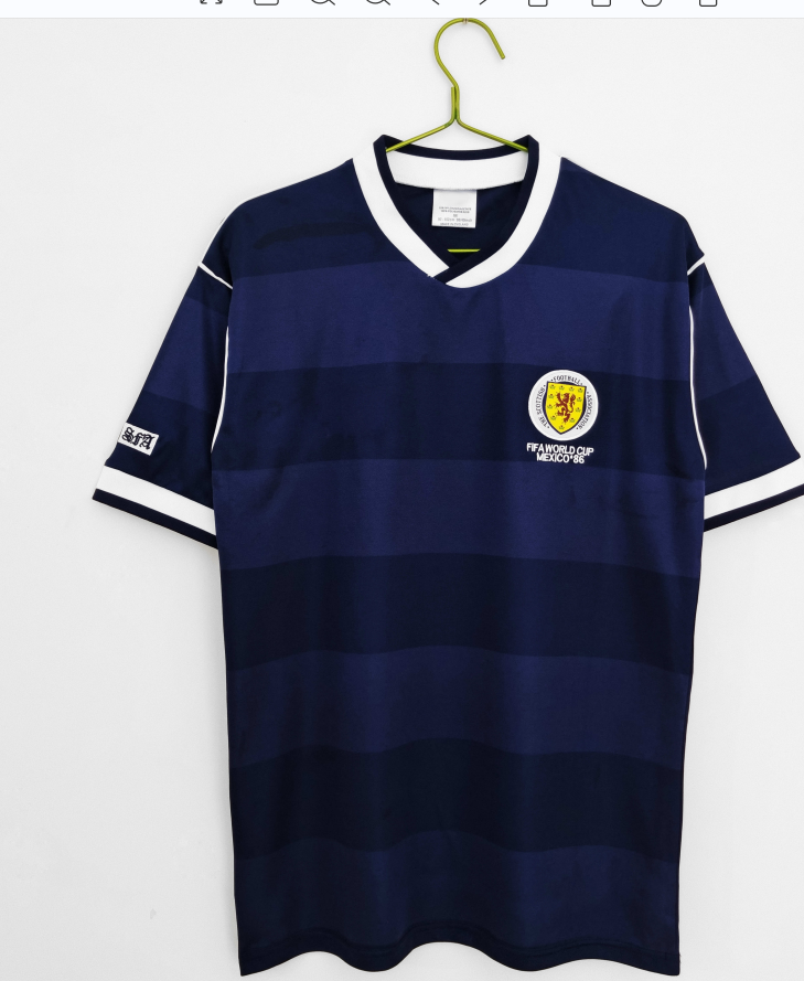 198788 season Scottish home retro Retro