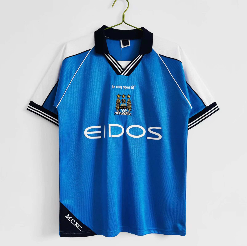 199901 Season Manchester City Home Retro