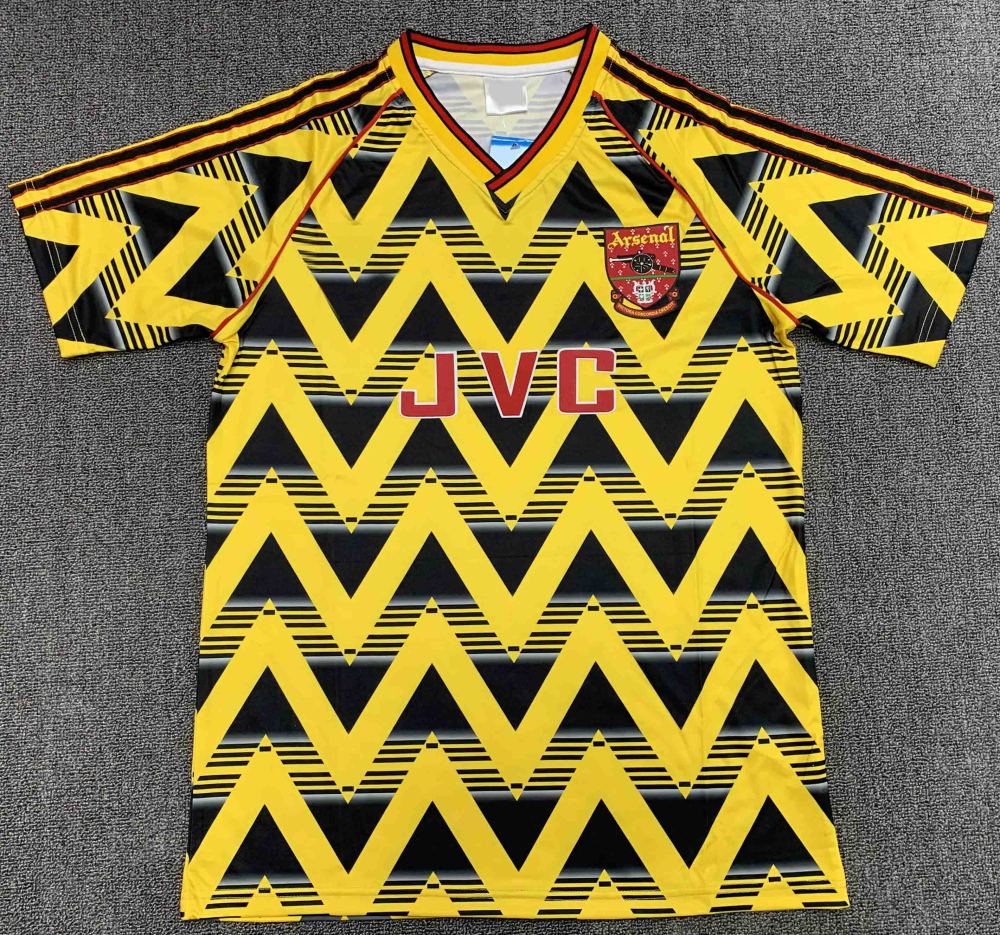1991-93 Arsenal away game retro