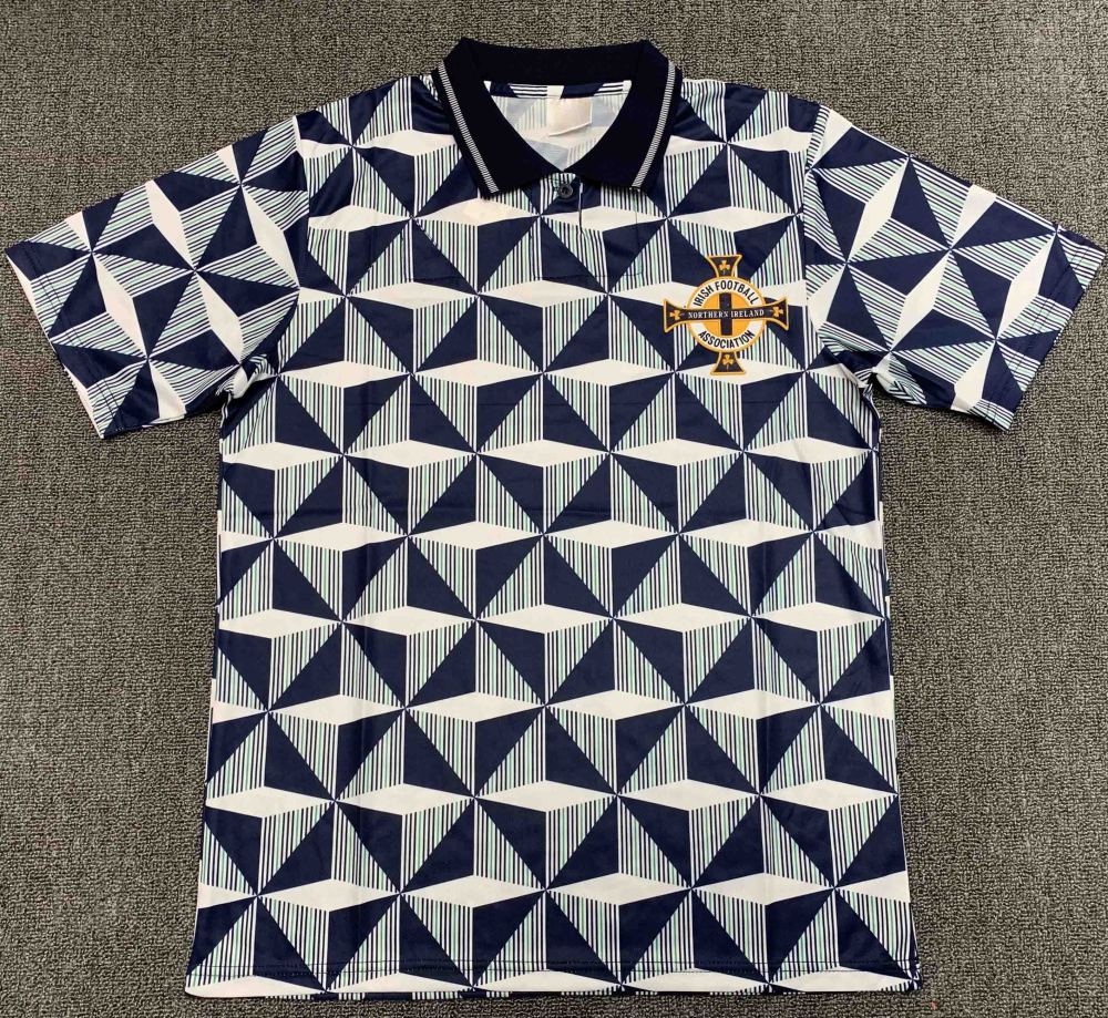 1990-93 Northern Ireland away game retro