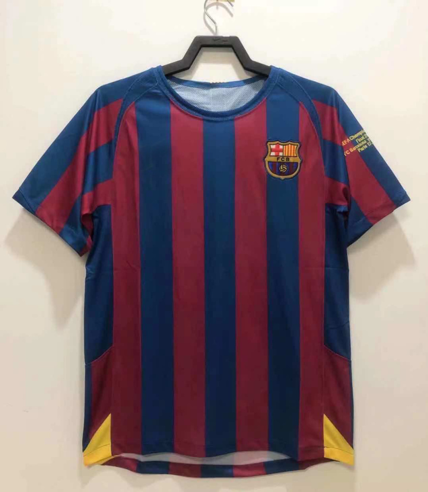 0506 Barcelona Home Champions League Edition  retro