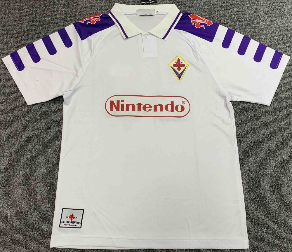 1998 Florence away white retro