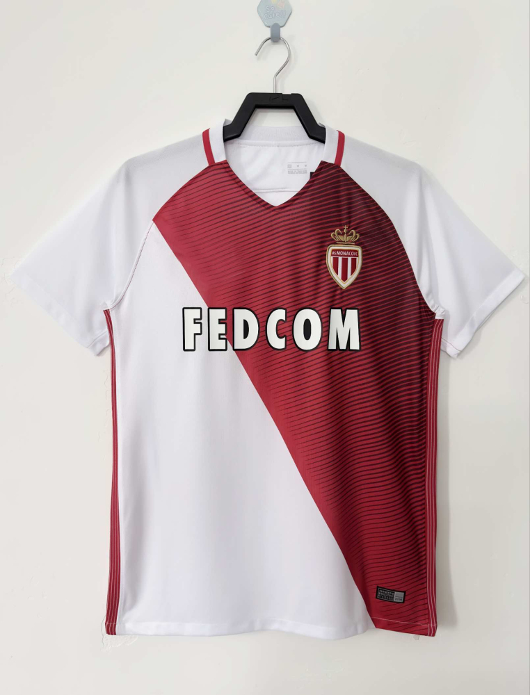 2016-17 Monaco Home Champions League Plate retro
