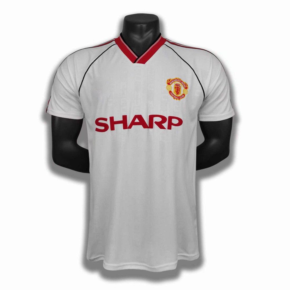 Manchester United away in the 198890 season retro