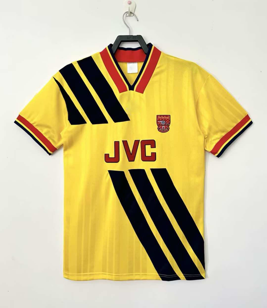 93-94 Arsenal away game retro