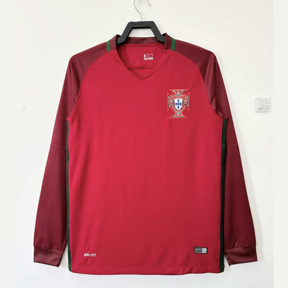 2016 Portugal Home Long Sleeves retro