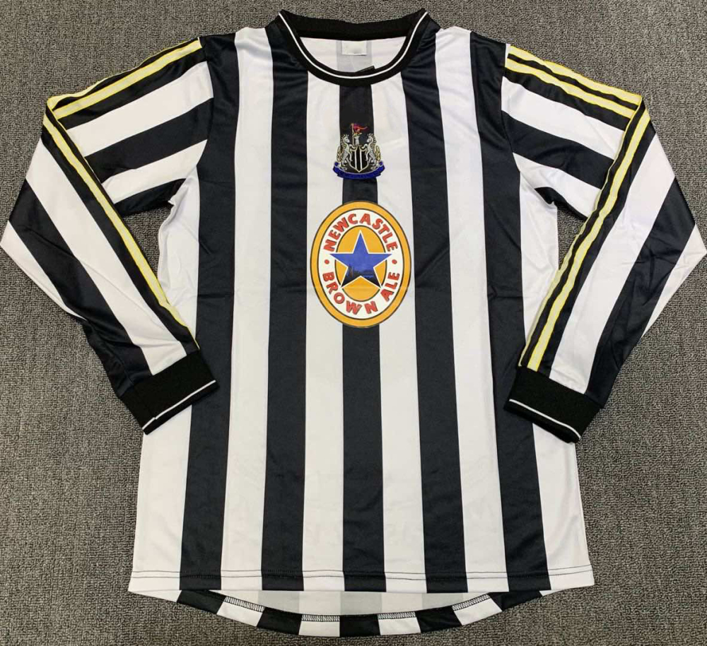 1997-99 Newcastle United Home Long Sleeves retro