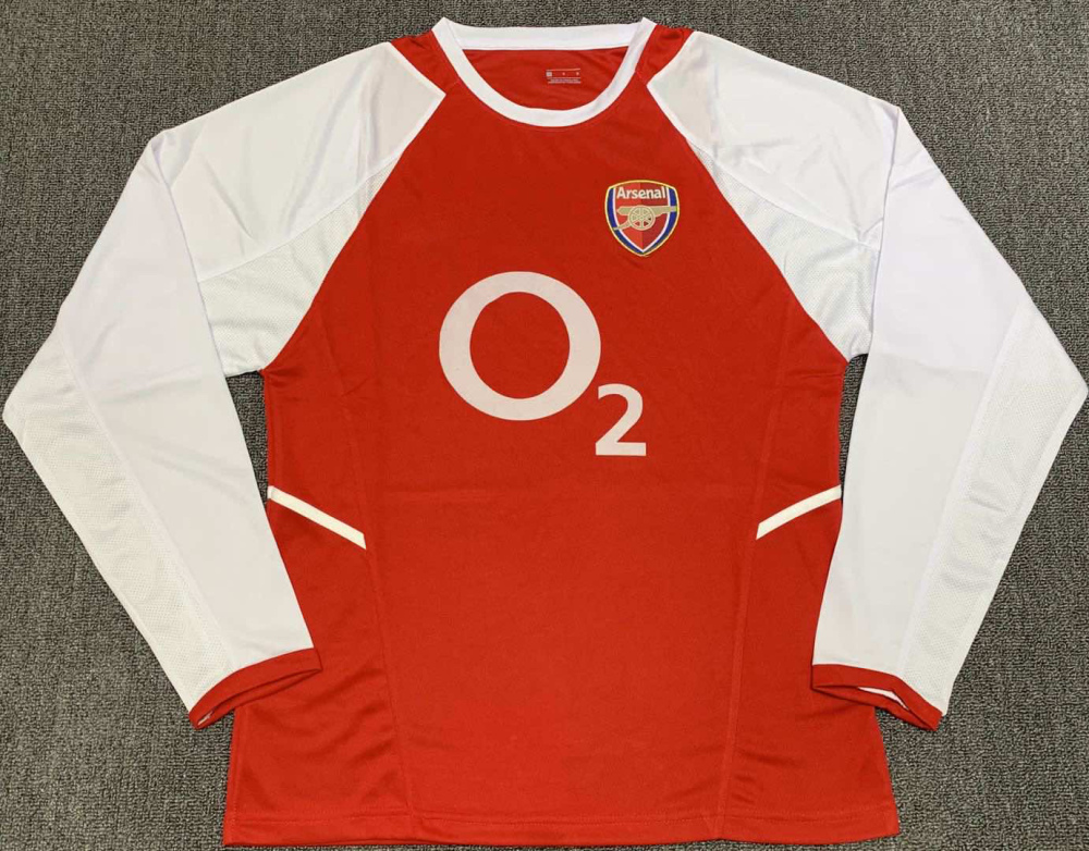 2002-03 Arsenal Home Long Sleeves retro