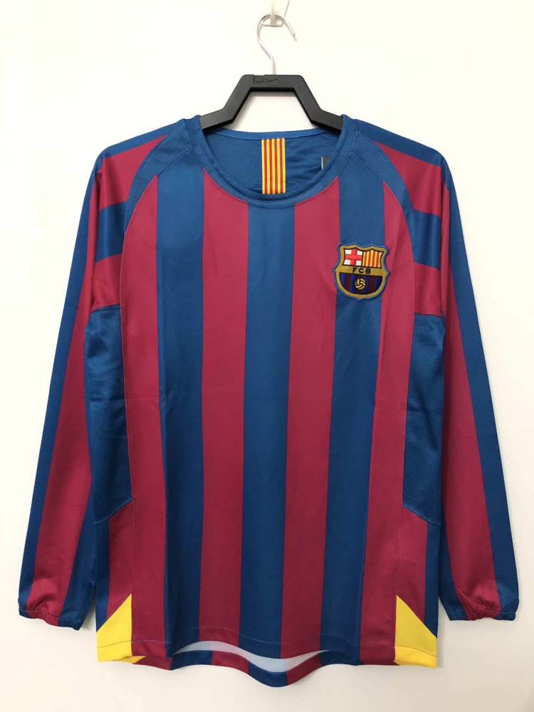 0506 Barcelona Home Long Sleeve retro