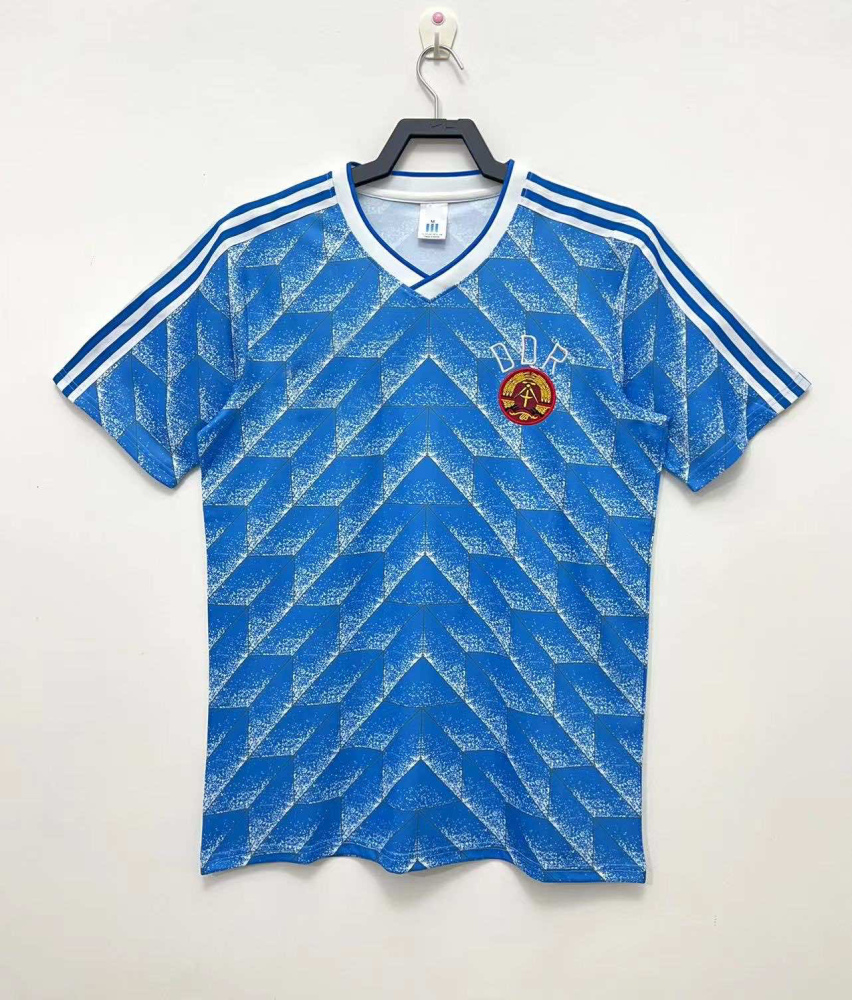 1988 East Germany away retro