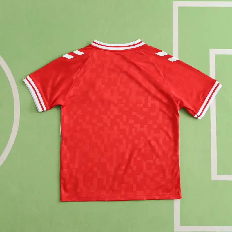 2024 UEFA Denmark home Kids kit