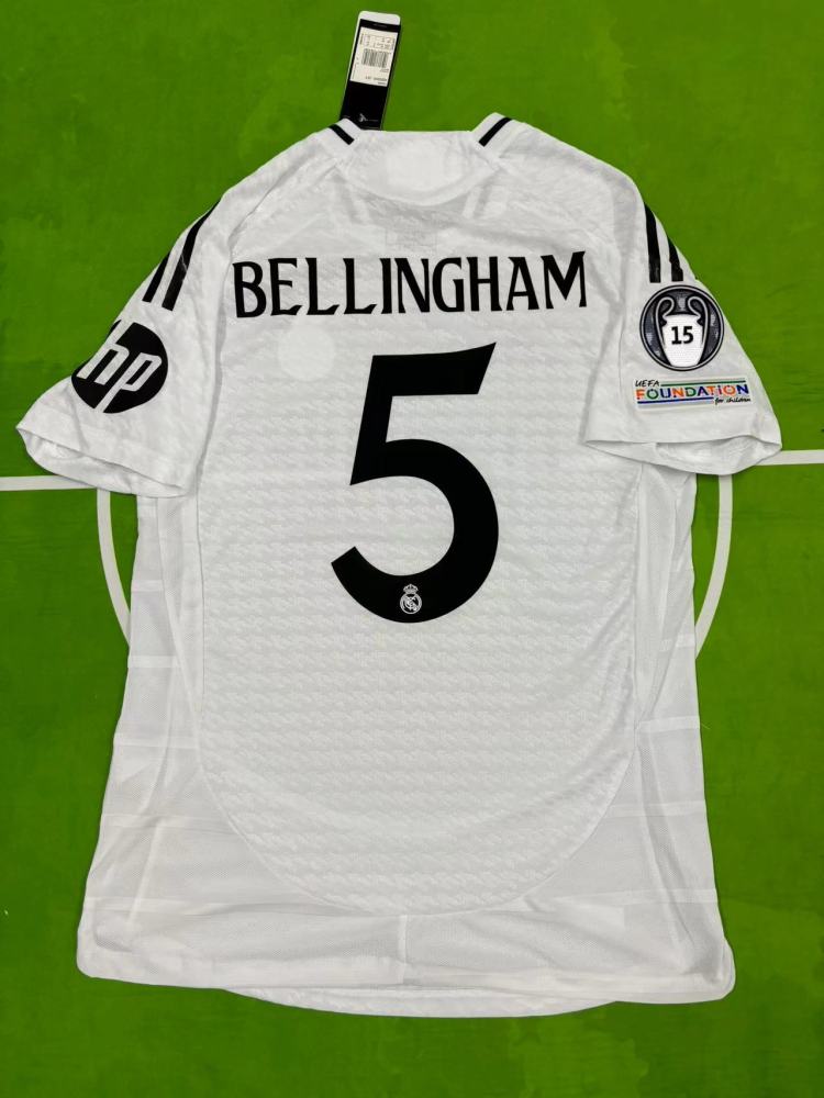24-25 season Real Madrid home Player version