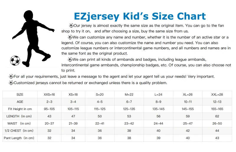 2024 UEFA Denmark home Kids kit