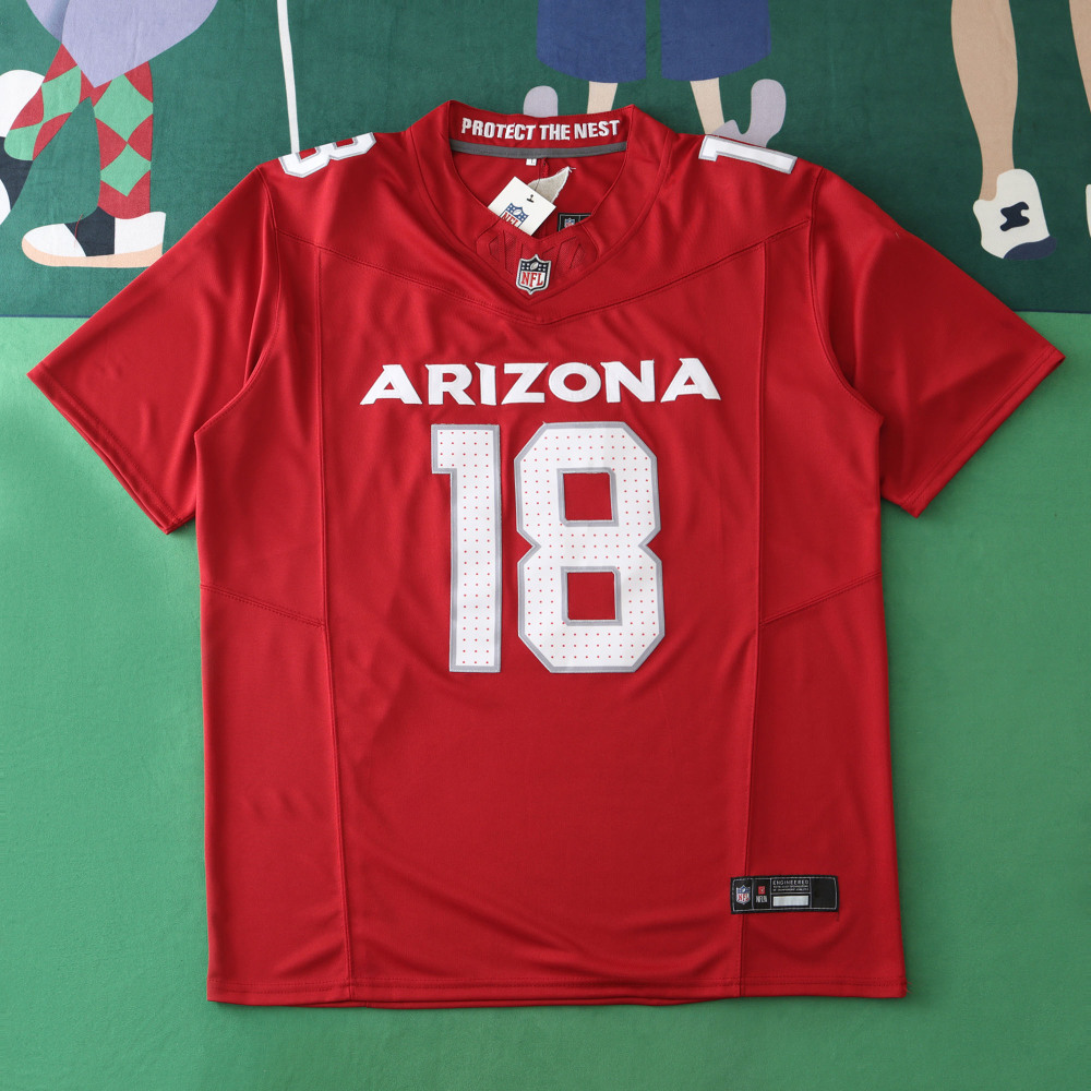 2425 Arizona Cardinals red 3th generation 18#ARIZONA