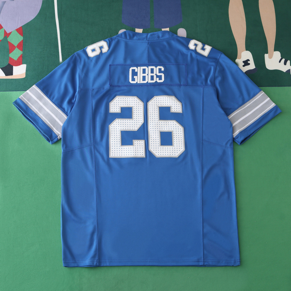 2425 Detroit Lions blue 3th generation 26#GIBBS
