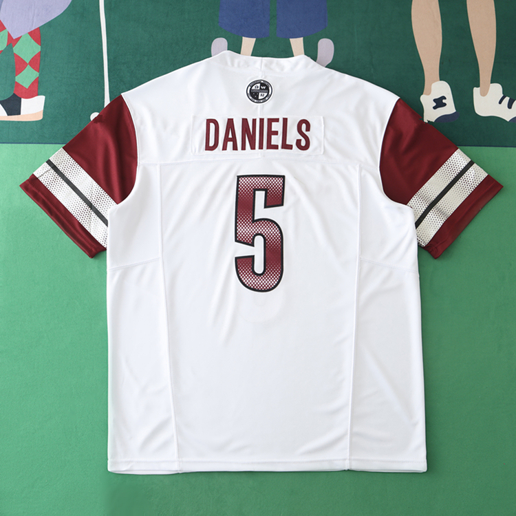 2425 Washington Commanders white 3th generation 5#DANIELS