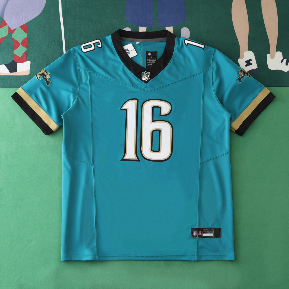 2425 Jacksonville Jaguar green 3th generation 16#LAWRENCE
