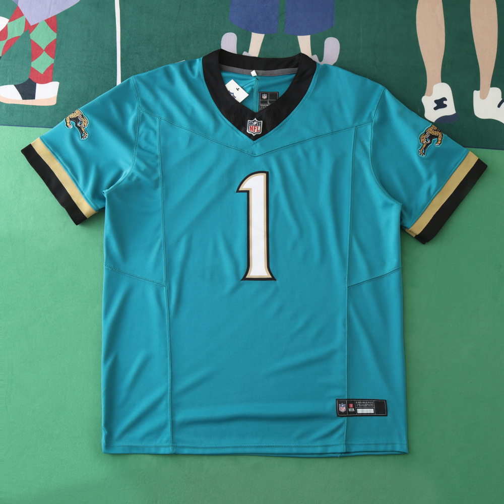 2425 Jacksonville Jaguar green 3th generation 1#ETIENNE JR